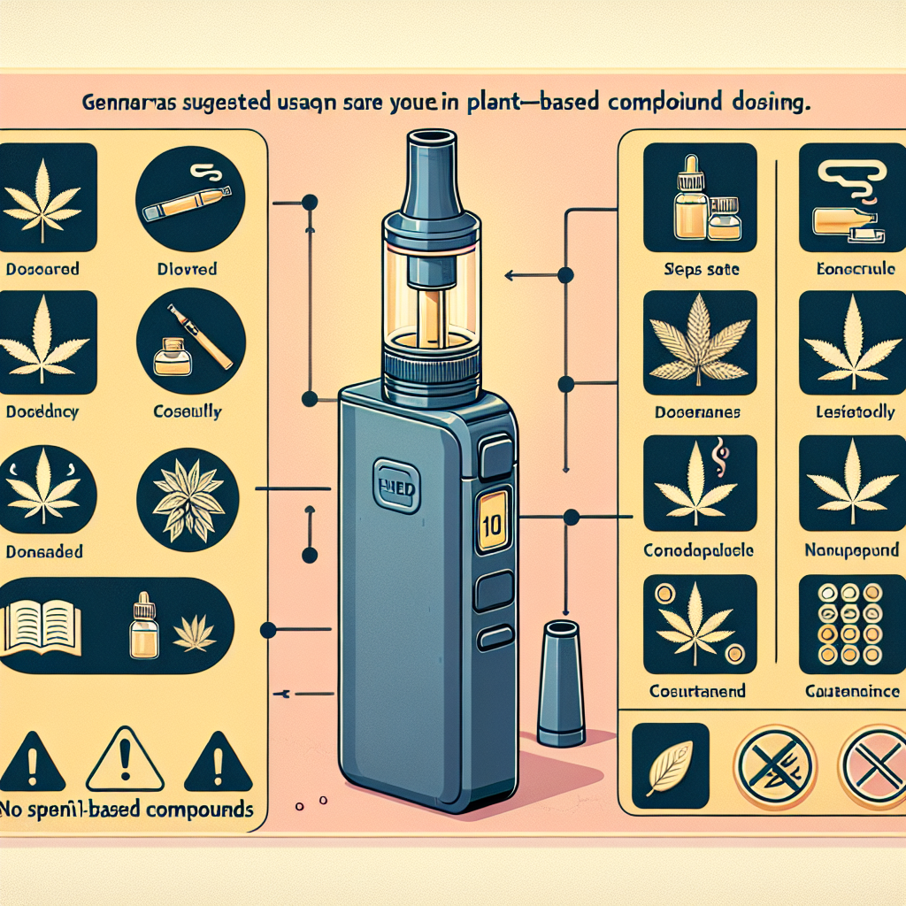 dosing guidelines for DMT vapes